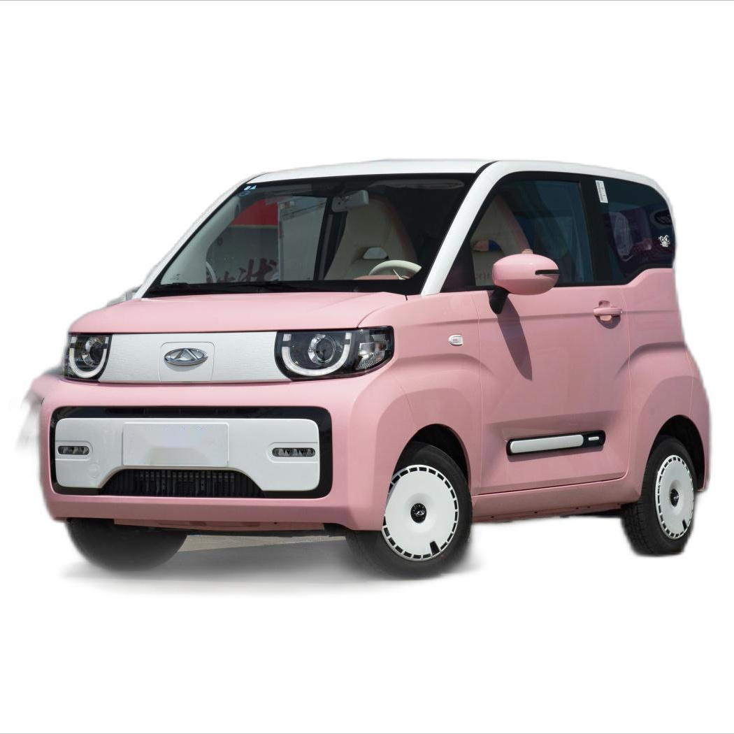 Chery Mini Ice Qq Cream 4 Seats Electric Car New Small Ev Electric Energy Vehicles Adult Automotive