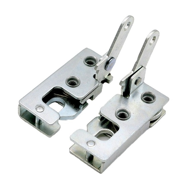 FS6602 R4-10 Door Panel Concealed Rotary Latch Lock Vertical Handle Fastener Clamp Adjustable Toggle Lock Impact Closing Lock