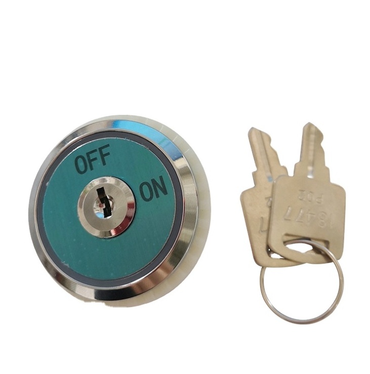 FS6718 37MM Elevator Control Box Locks Industrial Case Cabinet Key Switch Elevator Base Station Lock