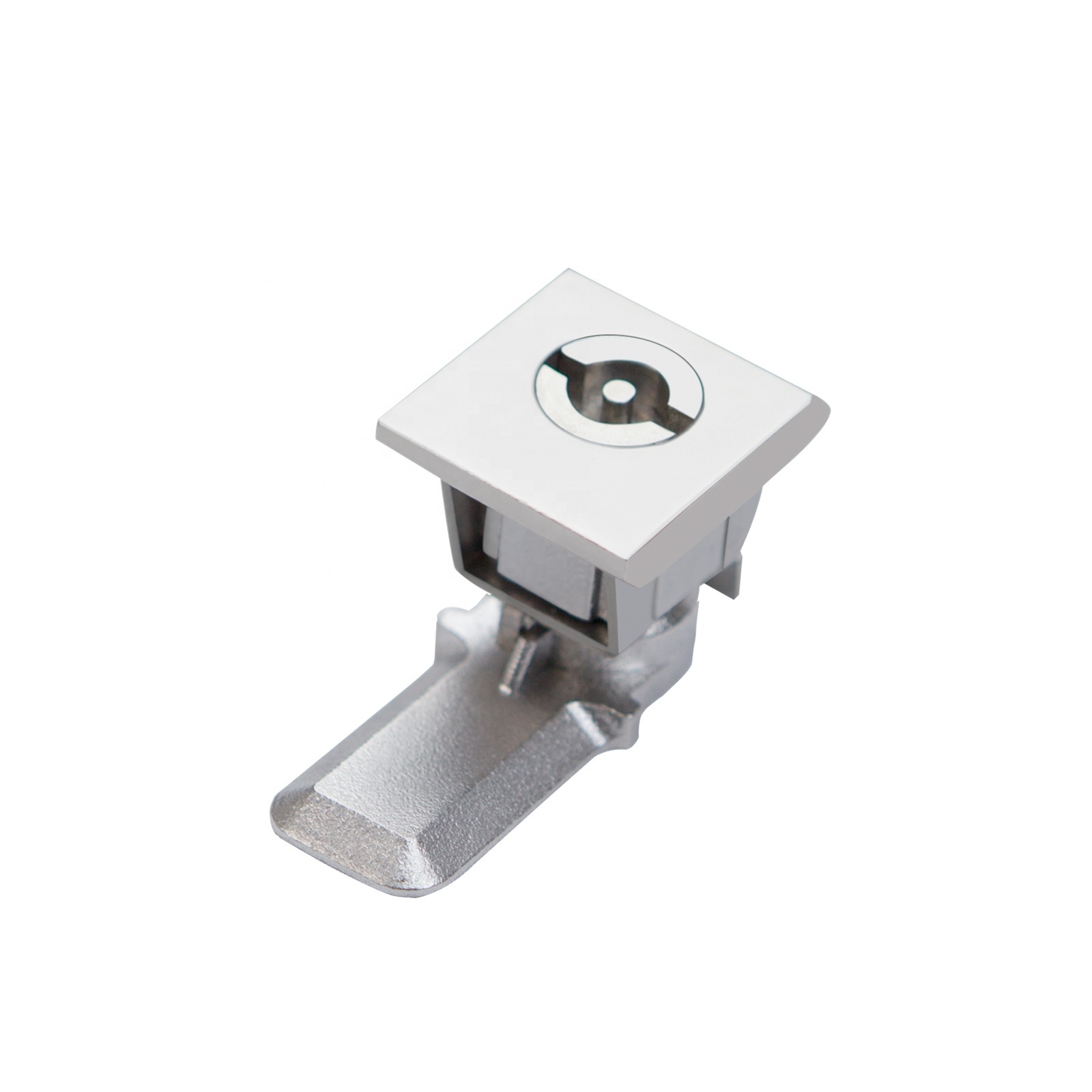 BT2191 MS813 MS7076z  Stainless steel square one-word cabinet door turning tongue lock