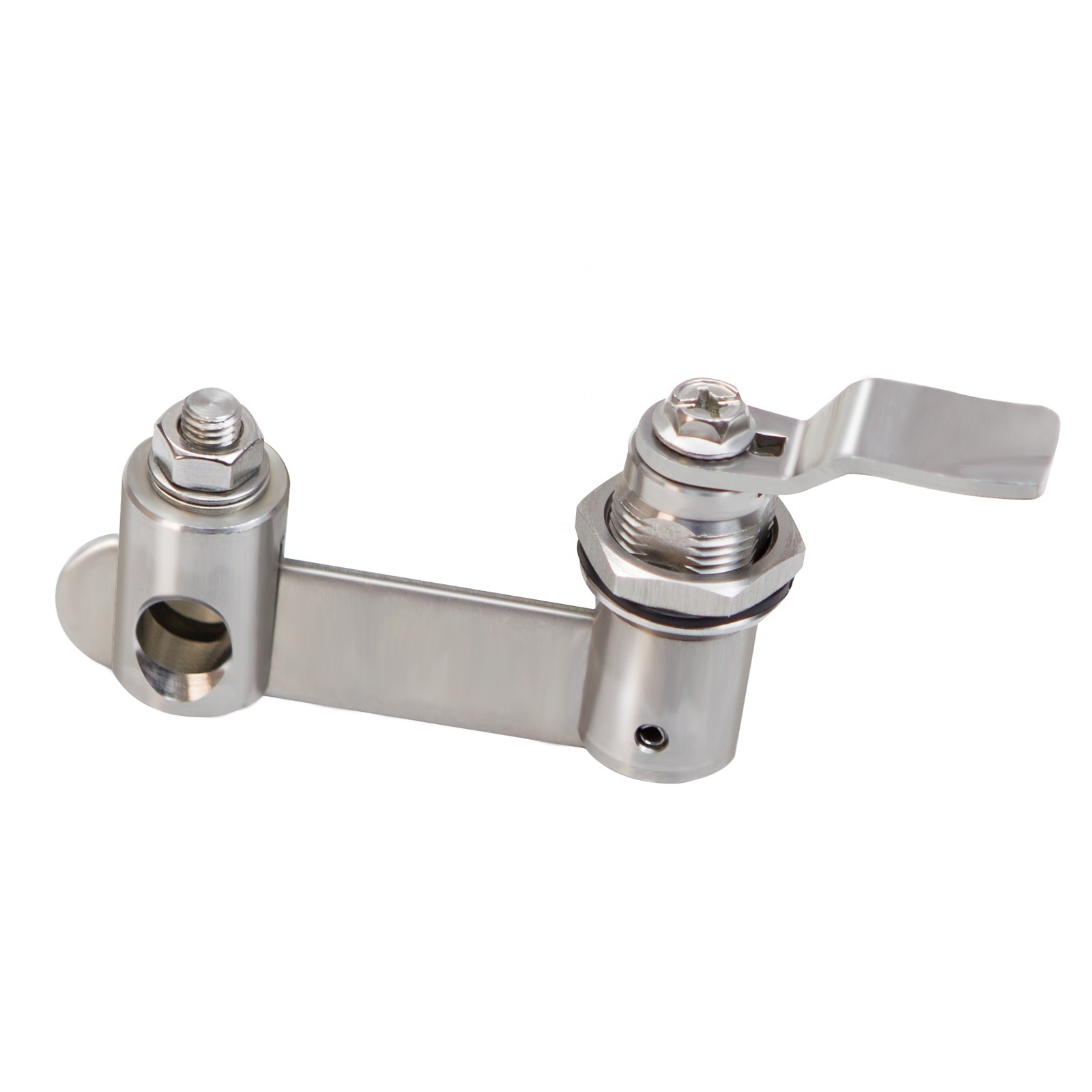 BT6797  MS351  Available 90 Degree Rotation Stainless Steel cam lock with hanging hole