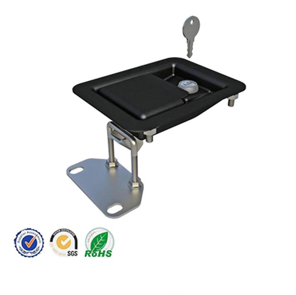 FS2121 Stainless Steel die cast zinc  Lockable Toolbox Recessed  fur truck use Flush Paddle Latches