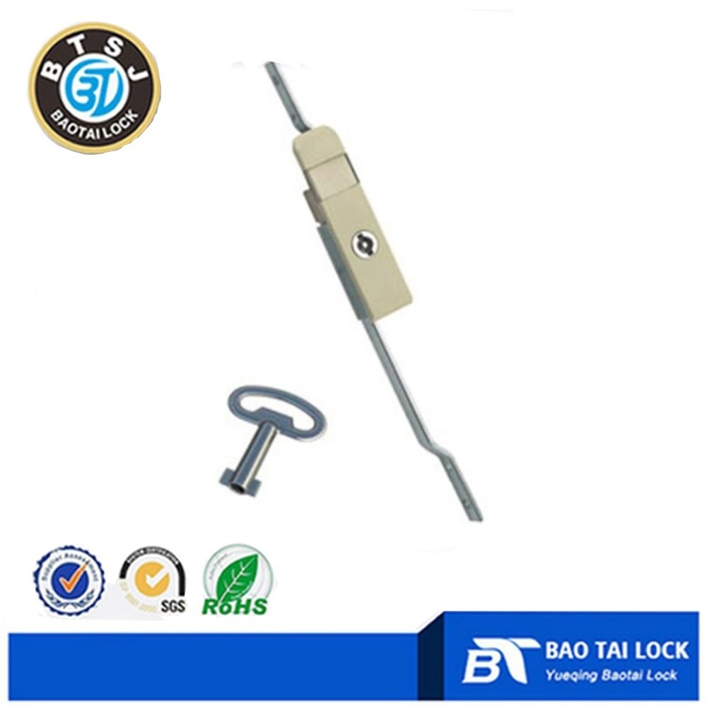 FS3175 MS821 ABS Plastic lock body swing handle Rod Control lock for cabinet and Network cabinets use 3 point lock swing handle