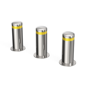 Stainless steel Hydraulic Electric Retractable Rising Bollards