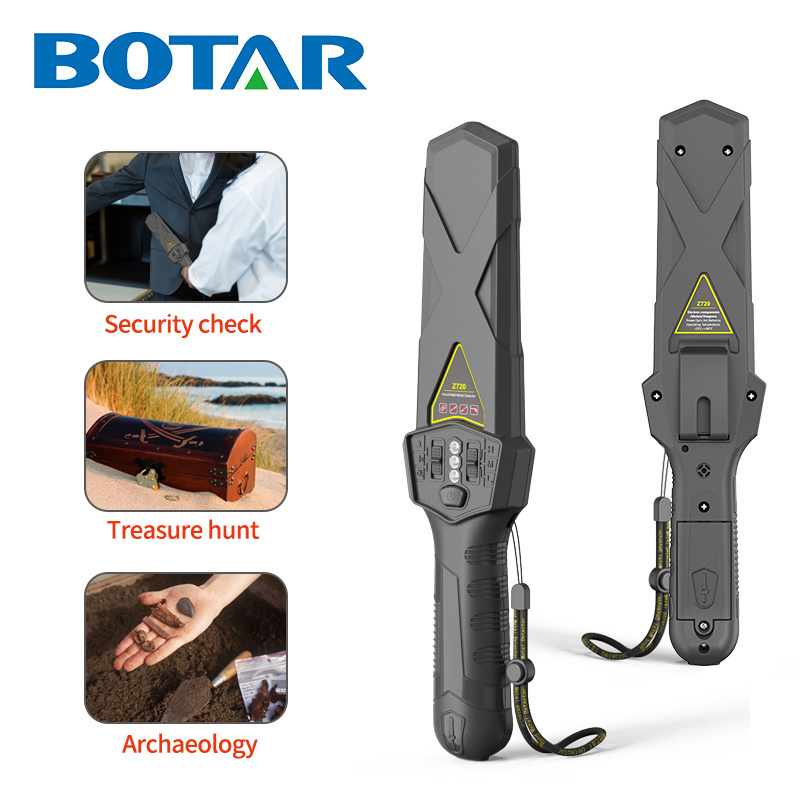 High Quality Cheap BOTAR Z720 Airport Security  Body Scanner Hand Held Metal Detector Wand For Hotel