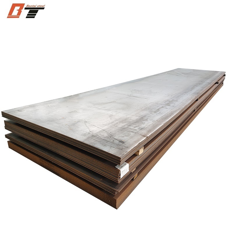 AISI 1018 ASTM A50 2mm A283 A36 5160 SS400 ST37 Hardness Metal Sheets Iron And Corten Mild Carbon Steel Sheet Plate