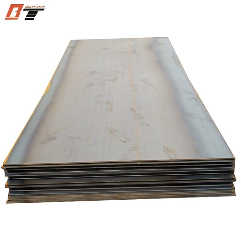 AISI 1018 ASTM A50 2mm A283 A36 5160 SS400 ST37 Hardness Metal Sheets Iron And Corten Mild Carbon Steel Sheet Plate