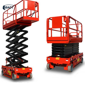 Baot Hydraulic Outrigger Self Propelled Scissor Lift Aerial Elevating Platform