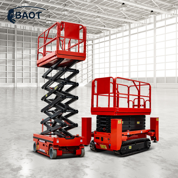 Baot Hydraulic Truck Mounted Aerial Truck 8 Meter Lift Aerial Manlift Work Platform Truck