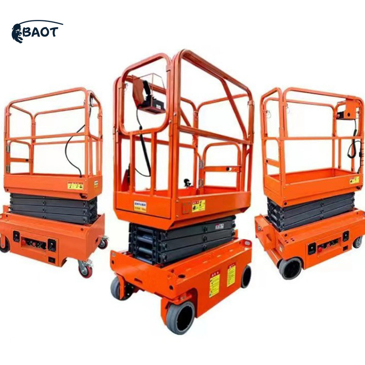 Baot Hydraulic Outrigger Self Propelled Scissor Lift Aerial Elevating Platform