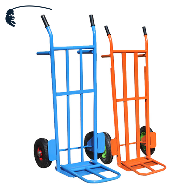 China wholesale heavy duty sack hand truck industrial trolley for farming