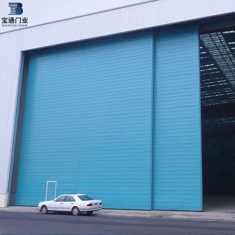 Automatic industrial warehouse door /sliding door with top quality motor