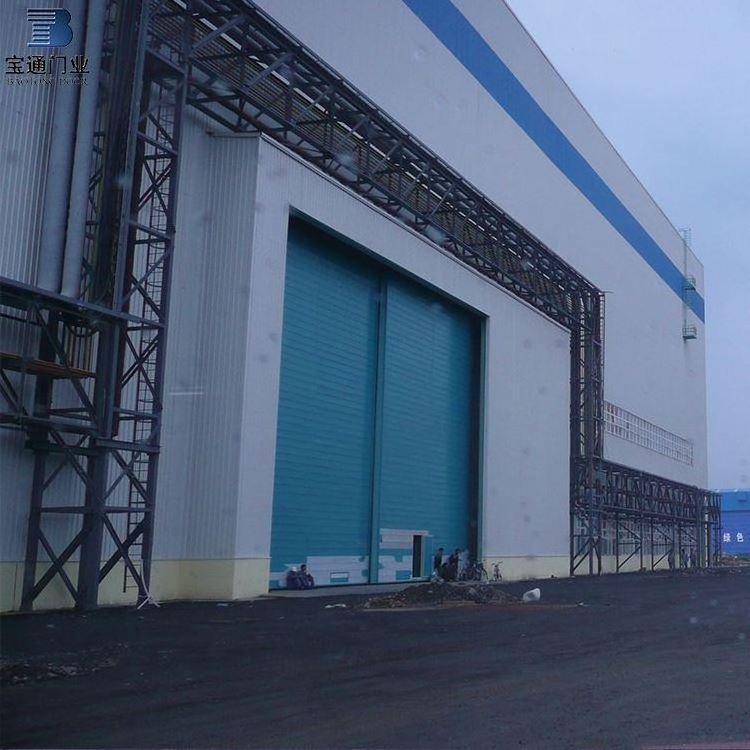 Automatic industrial warehouse door /sliding door with top quality motor