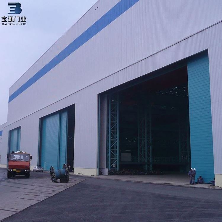 Automatic industrial warehouse door /sliding door with top quality motor