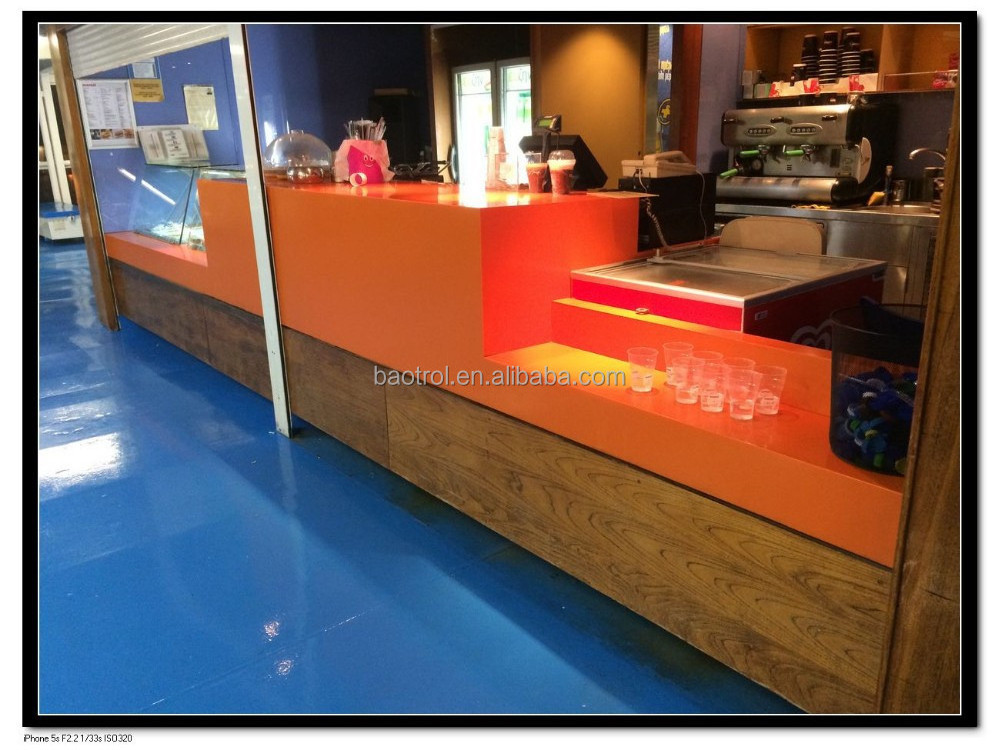 Best price buffet restaurant bar counter design/juice bar counter