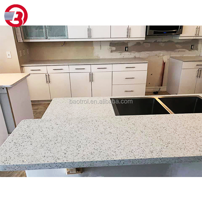 Popular design acrylic solid surface kitchen countertop acrylic solid surface table  vanity top