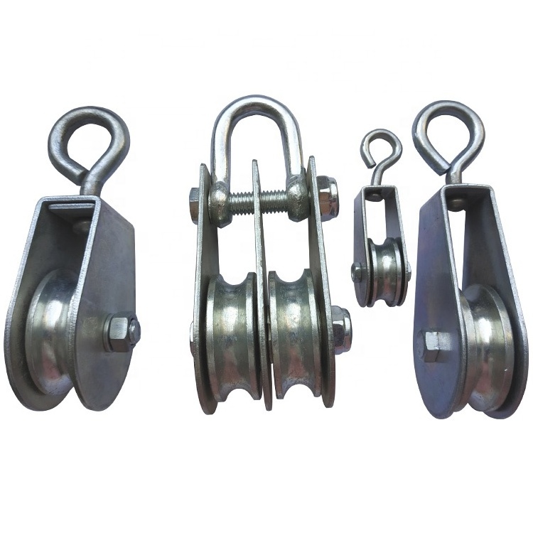 Baot Stainless steel close block pulley stainless steel Wire Rope Hanging Wire Towing Wheel