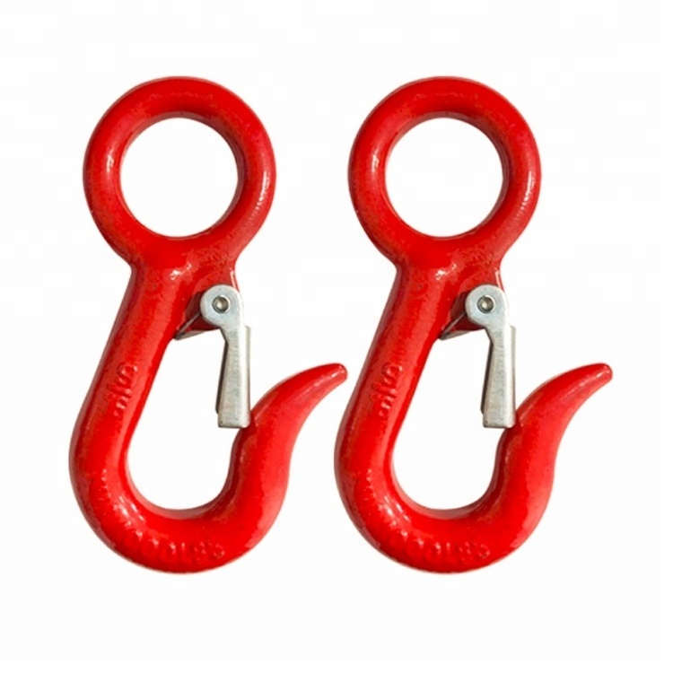 Baot Manufacturer Price G80 Heavy Duty Eye Sling Hook With Latch