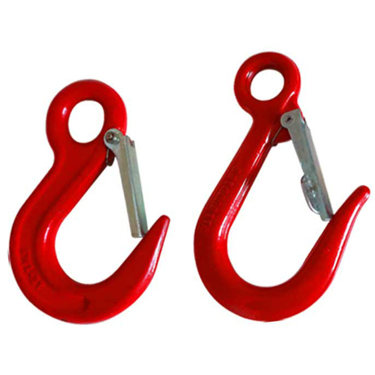 Baot high quality hook hardware forge cargo lifting hooks safety latch for crane hook