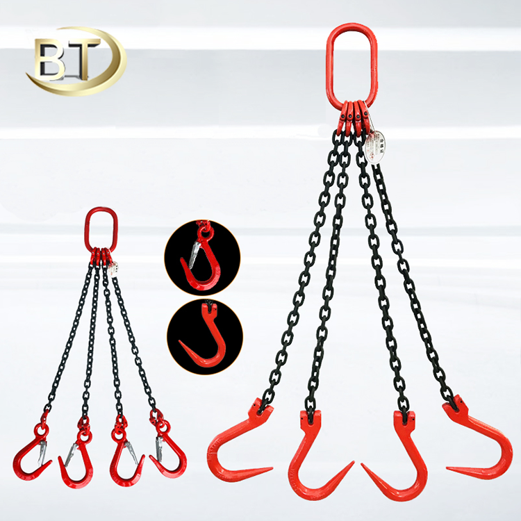 Baot Heavy Lifting Swivel Hook Chain Hoist With Safety Latch/Hook