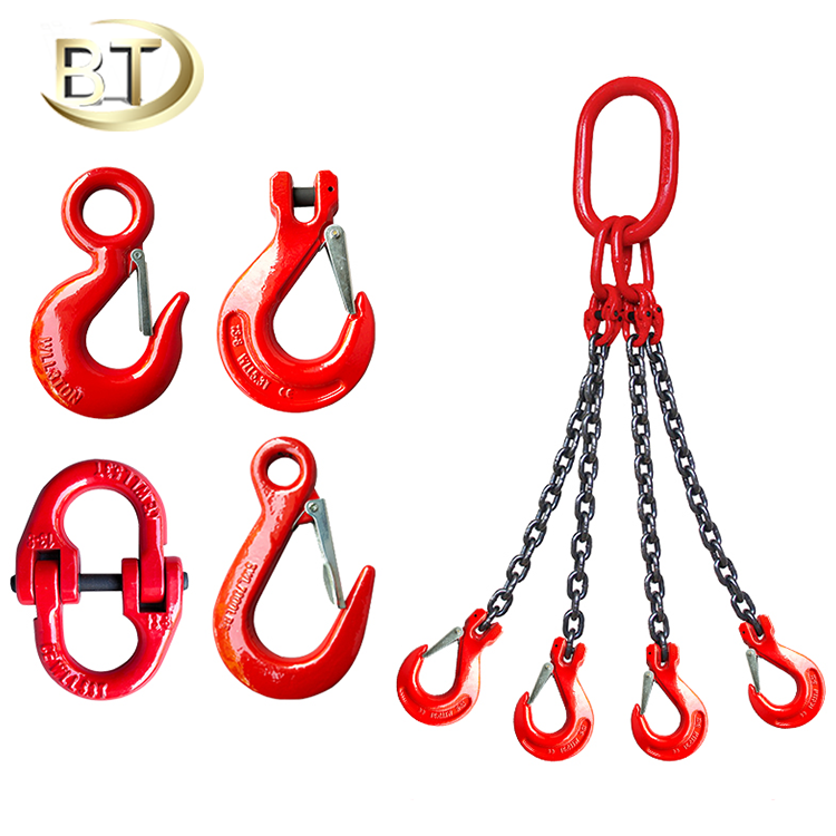 Baot Heavy Lifting Swivel Hook Chain Hoist With Safety Latch/Hook