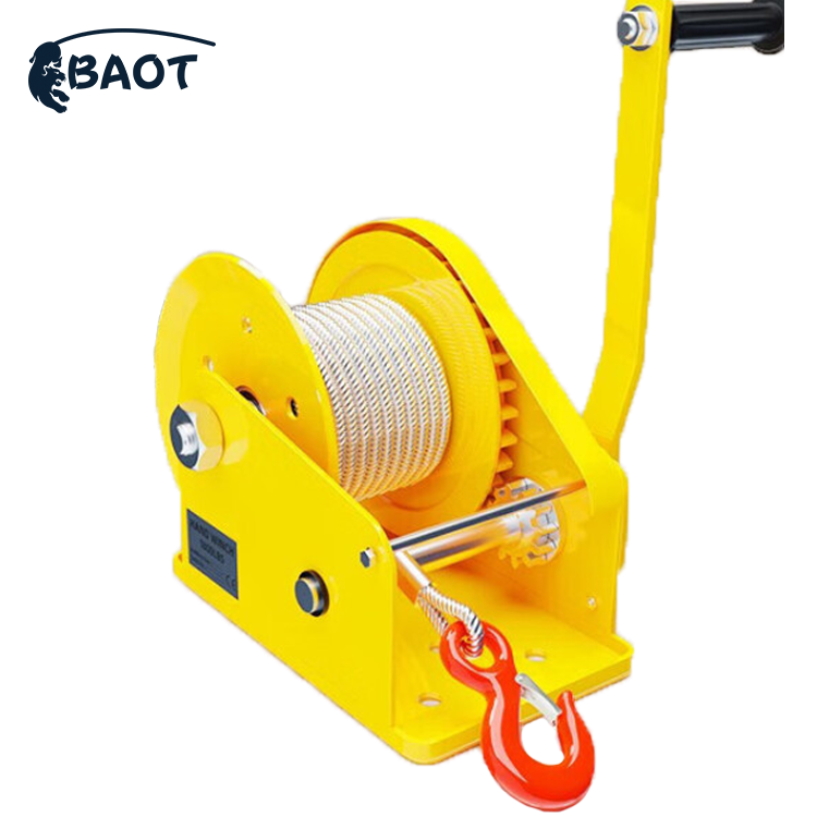 1200 1800 2600 LBS Hand windlass manual winch hand operated winch