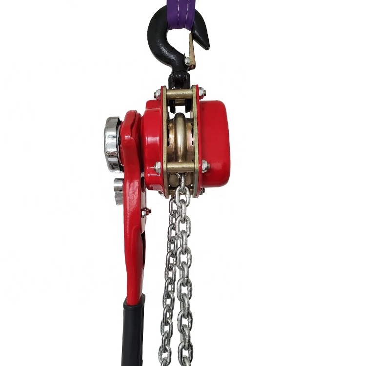 high quality pull machine hsh model elephant hook 250kg 1.5 ton 2ton 3 ton  manual hand ratchet chain rope lever block