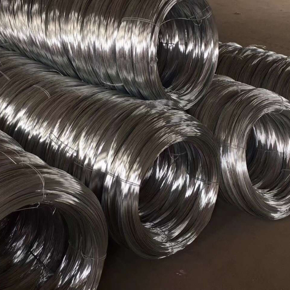 China Factory high quality Galvanized Steel Wire  rod  hot-dipped galvanized iron wire different size