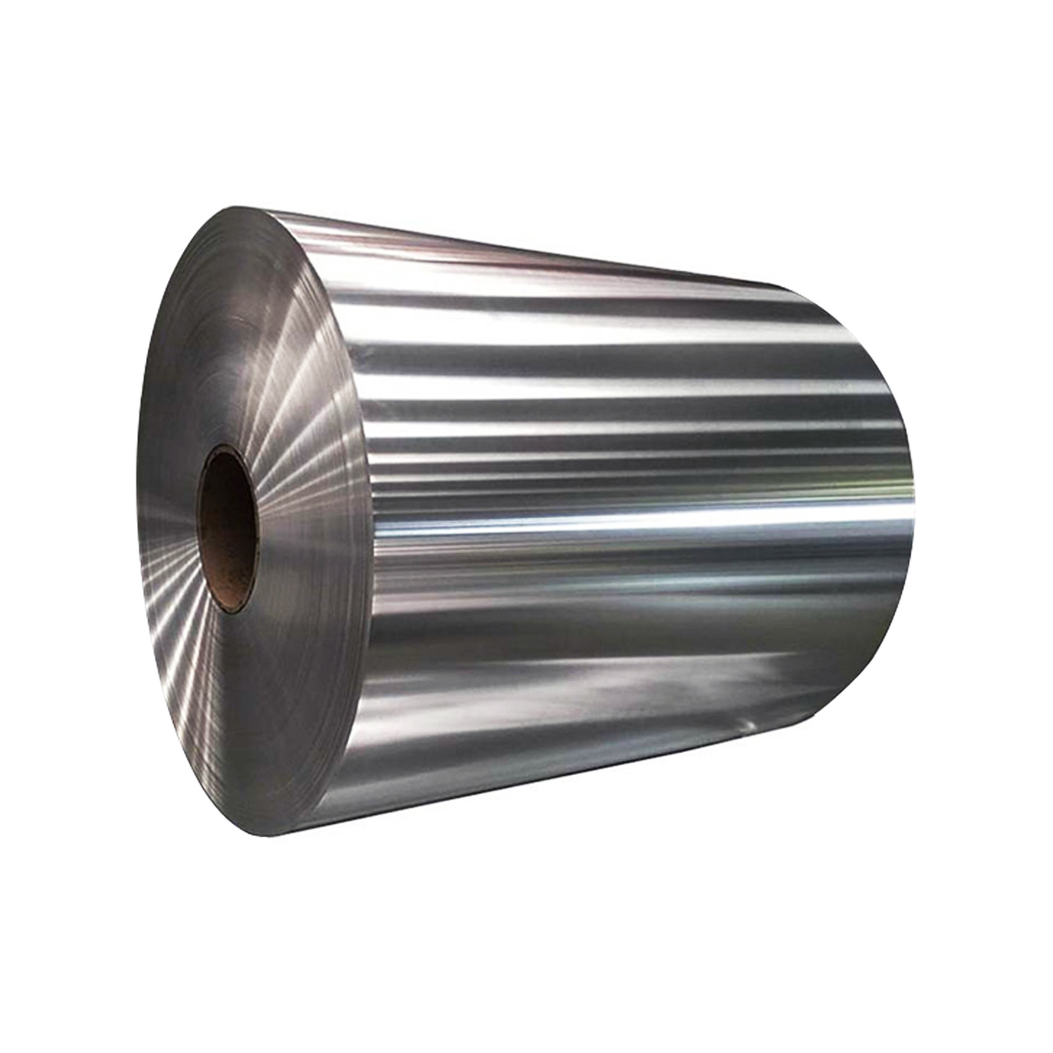 Aluminum Foil Roll 5005 0.6Mm 0.8Mm Aluminum Roll In Carbon Steel Sheet  for gutter 5000 series mirror reflective aluminum roll