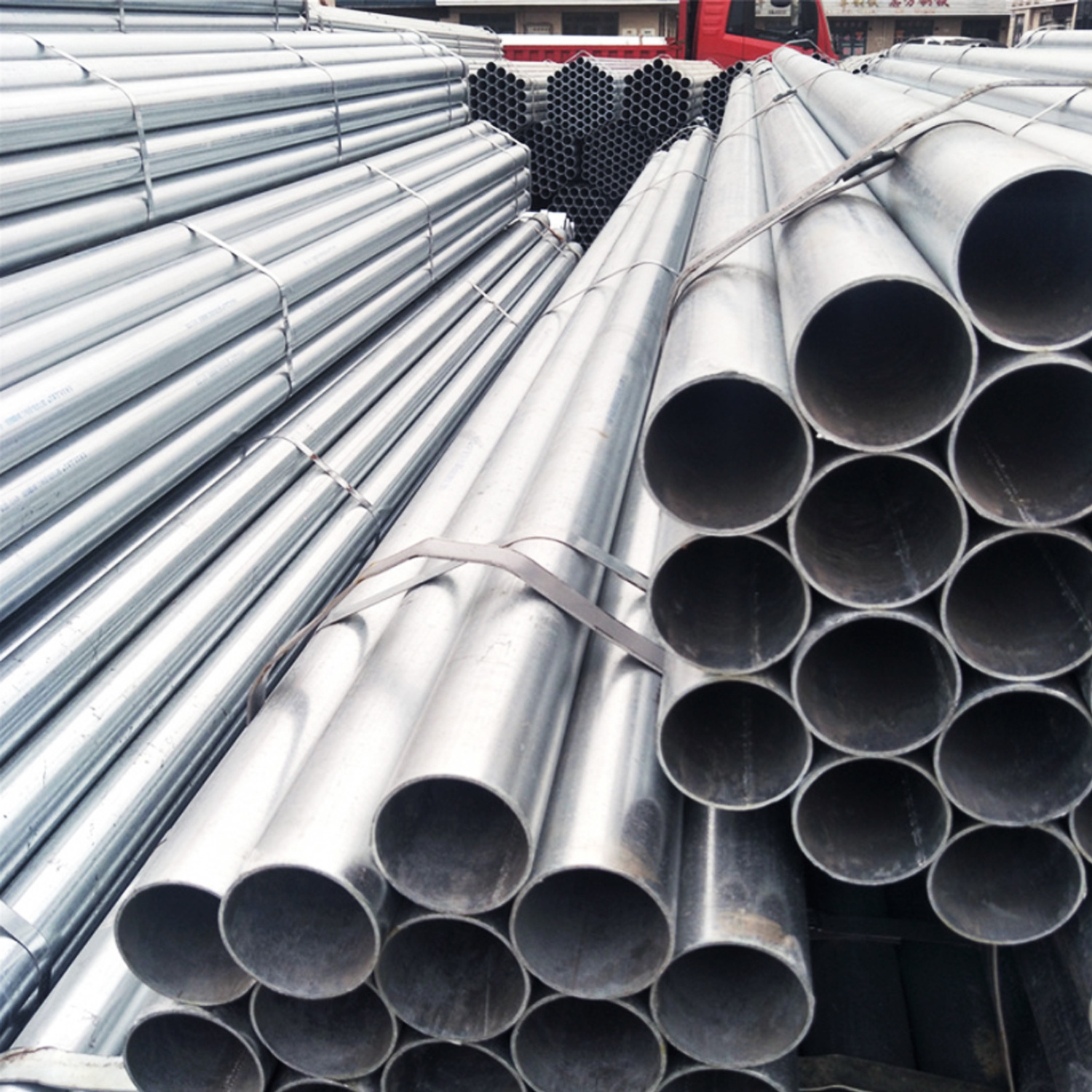 Hot Dipped Galvanized Steel Pipe ASTM A106 6 Meter Galvanized Steel Pipe A53 Galvanized Steel Tube