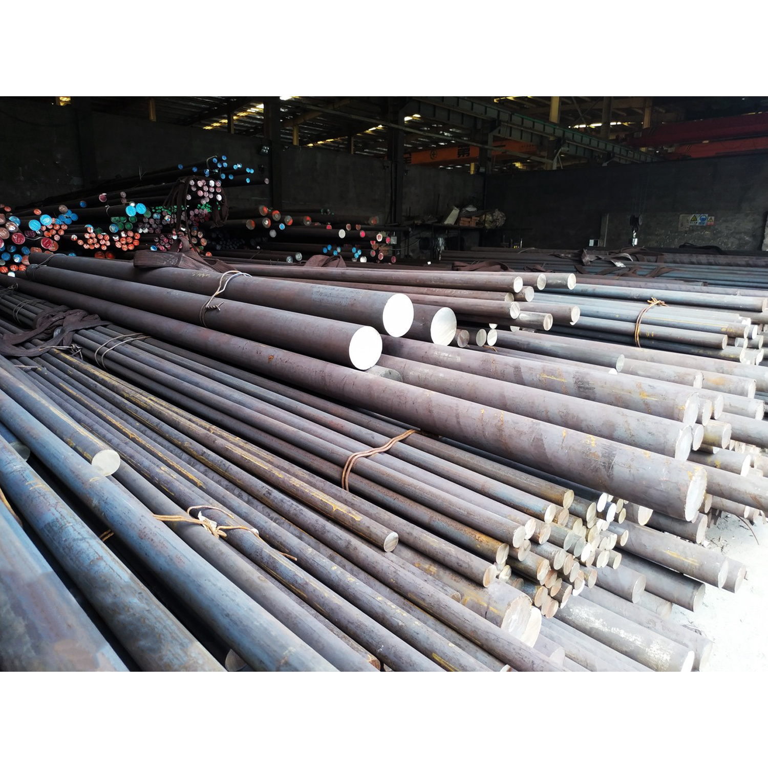 Factory Supply Aisi A36 Mild 1020 1040 1045 4140 Solid Round Carbon Steel Rod Bar