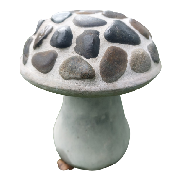 [Ruby Linh]- Wholesale Gardening Garden Landscape Decoration Mushroom House Stone Cement Ornament Creative Home Decor