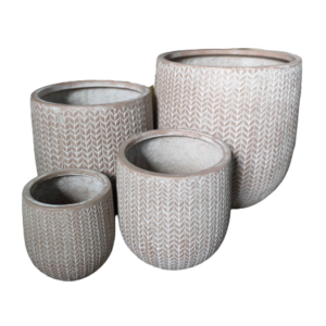 [Ruby Linh]- Wholesale Customized Sphere Flower Pot High Quality Fiberglass Planters Outdoor Fiber Clay Pots Vase