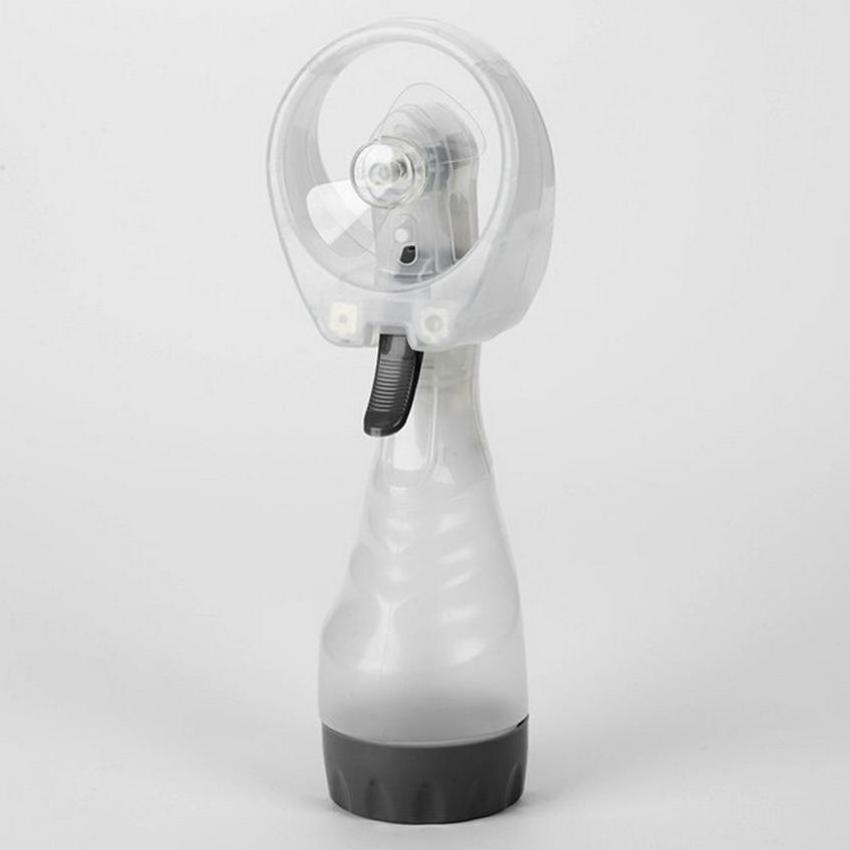 AAA173 Wholesale Water Spray Battery Bottle Cool Fan Handheld Portable Mini Fans Misting Office Handheld Spray Fan