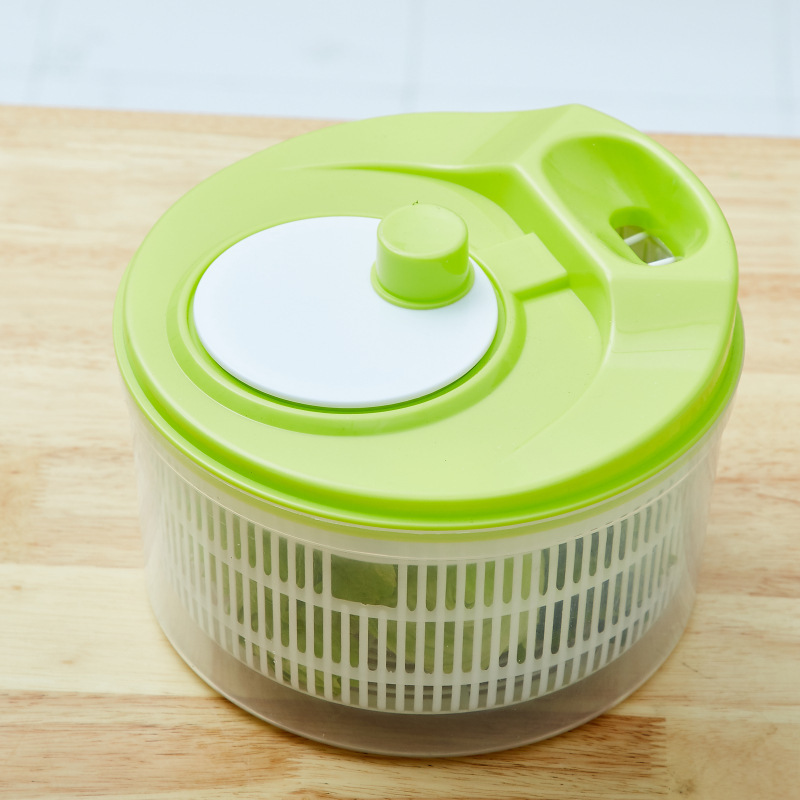 DD1094  Kitchen Manual Drying Basket Leafy Vegetable Fruit Washer Choppers Quick Dryer Vegetables Salad Spinner