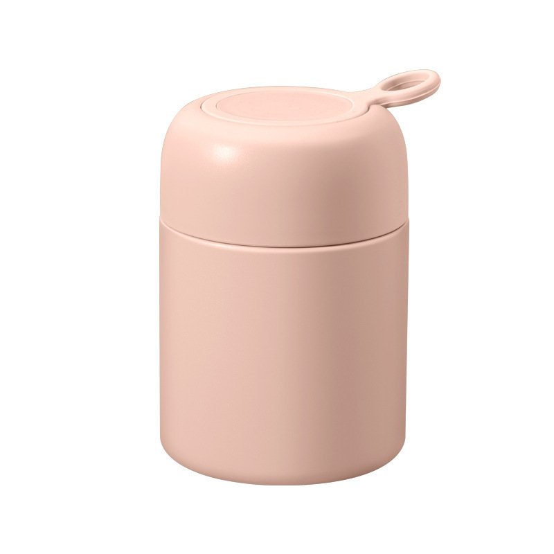 SQ77 Household Used Stainless Steel Vacuum Soup Container 500ml Food Insulated Flask Vacuum Food Jar Braised Beaker