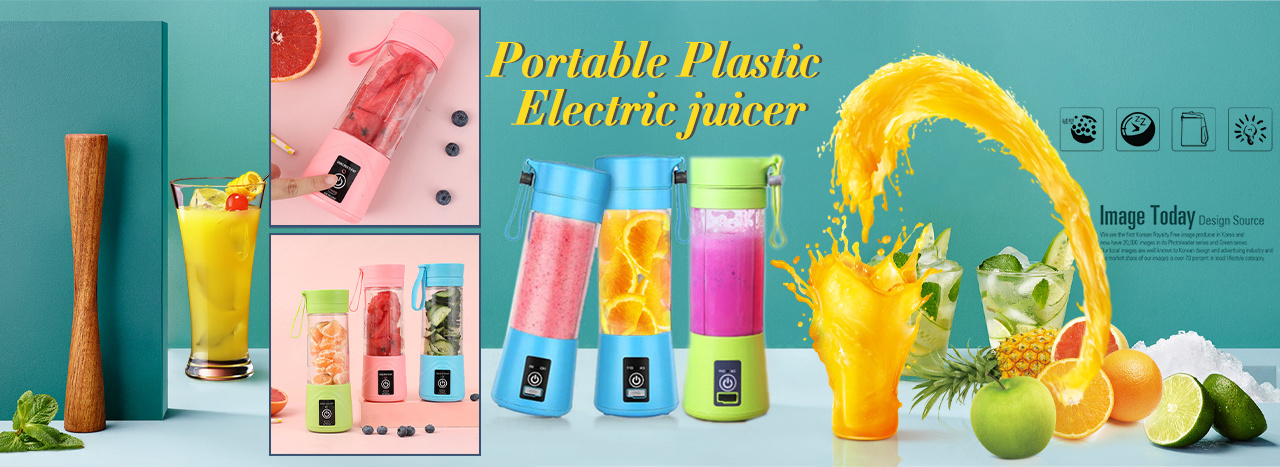 WXL163 Portable Mixer Handheld Smoothie Maker Blender Stirring Rechargeable Mini Food Processor USB Electric Fruit Juicer