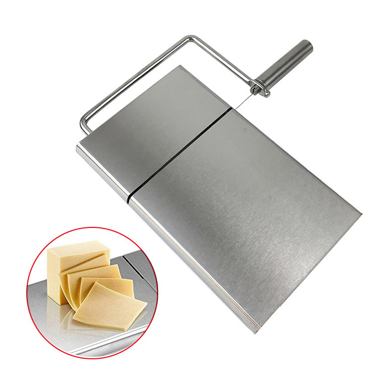 KLH257 Stainless Steel Cheese Shredder Grater Ham Cutter Board Pork Luncheon Meat Slicer With Workbench Butter Grinder Slicer