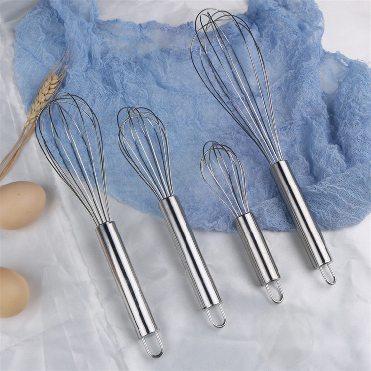 H155 Kitchen Tools Standard Drink Blender Coffee Shake Hand Mixer Cream Whipper Stainless Steel Egg Beater