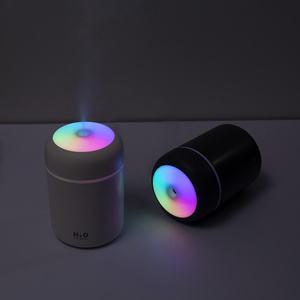 A2473  Creative Colorful Portable LED Travel Cleaner Gift Atomizer Diffuser Purifier USB Mist Desktop Mini Car Air Humidifier