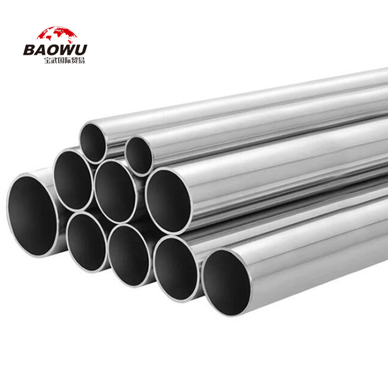 Customized ERW 300 Series Stainless Steel Pipe ASTM A312 201 202 301 304 304L 321 316 316L 904L Grade Fast Factory Delivery