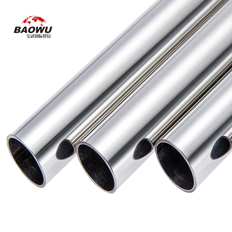 Customized ERW 300 Series Stainless Steel Pipe ASTM A312 201 202 301 304 304L 321 316 316L 904L Grade Fast Factory Delivery