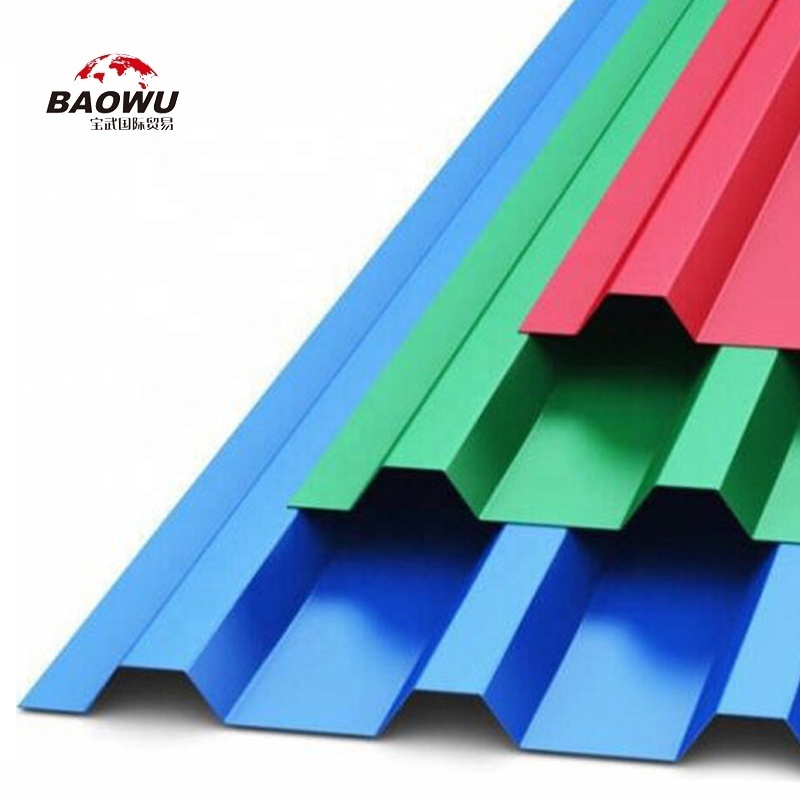 Wave galvanized galvalume corrugated metal roofing iron sheets and colour galvanizadas corrugadas steel boards