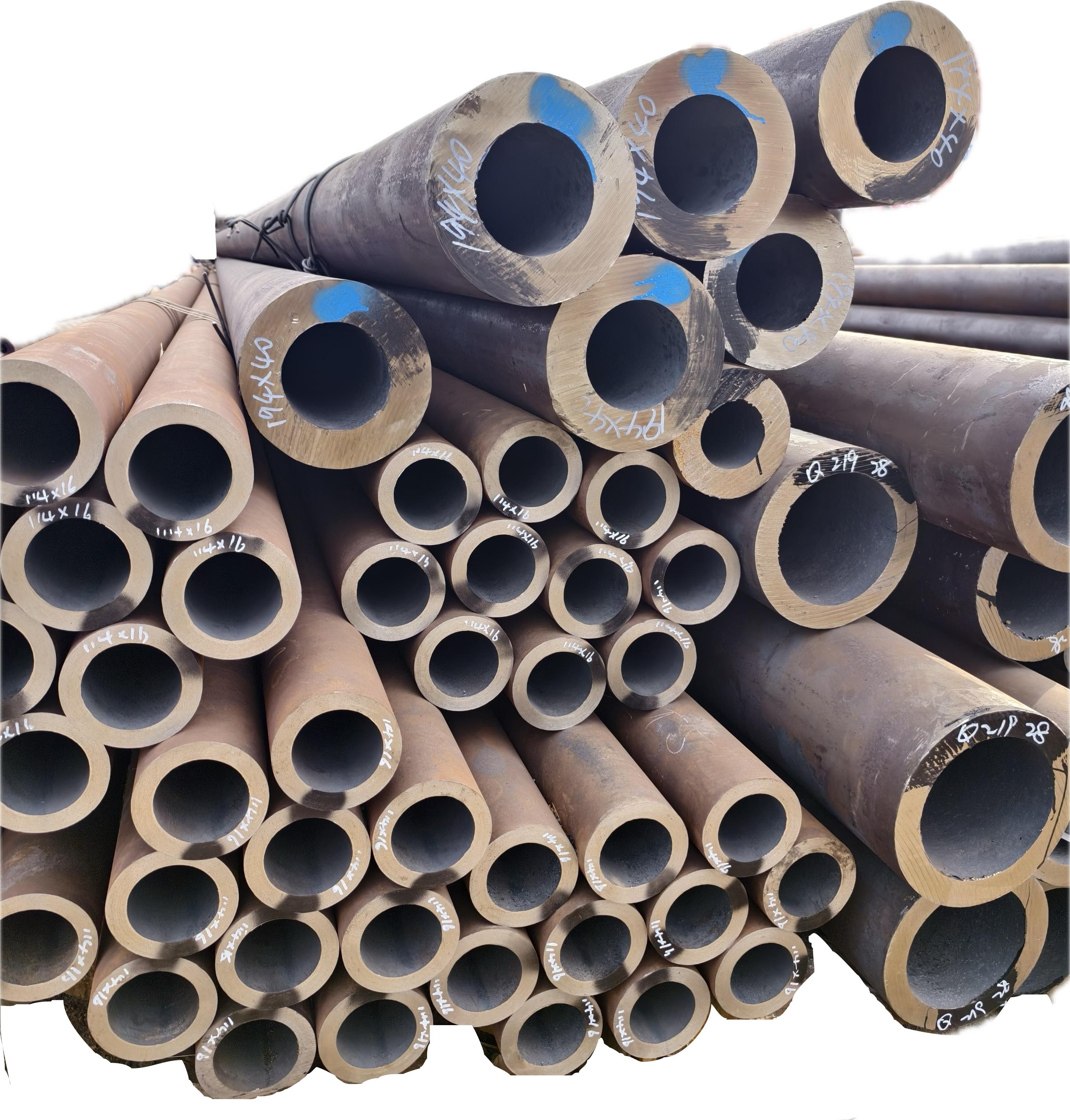 Cold rolled 10# seamless steel pipe spot 45# diameter hot rolled thick wall pipe