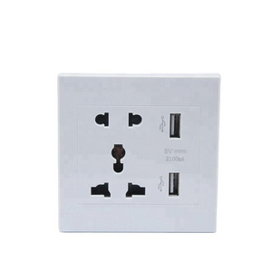 BX-U005-B CE Certification Multi Wall Socket Usb,Wall Socket with Usb Port