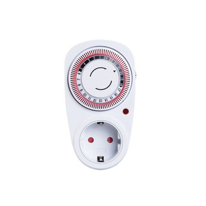 High quality 230V16A time switch socket automatic power off plug electric digital mechanical timer socket