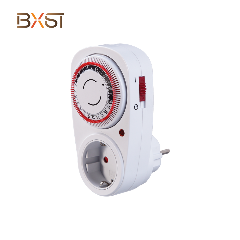 High quality 230V16A time switch socket automatic power off plug electric digital mechanical timer socket