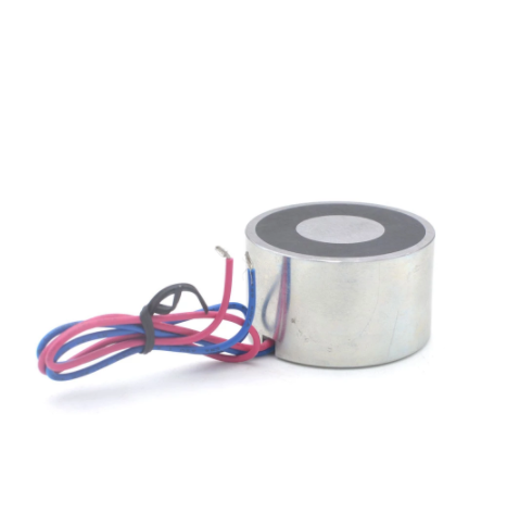 D50mm*H29mm Suction Cup 50KG DC24V Current Degaussing Electromagnet Magnetic Solenoid Suction Cup Electromagnet