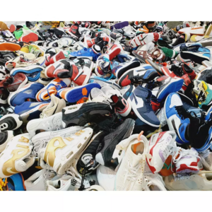 label stock used high quality light breathable sports second-hand shoes men running chunky used shoes stock wholesale