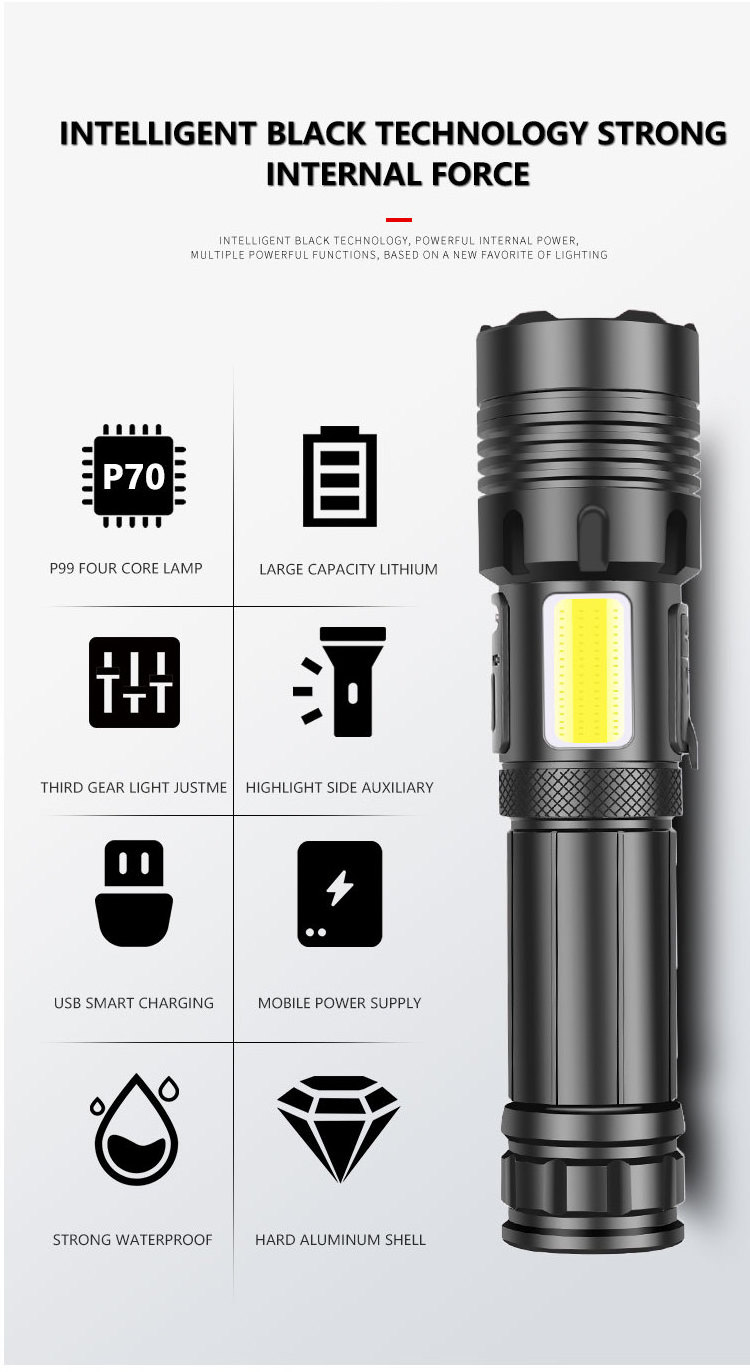 Sale Diving Glare Plastic Flashlight Home Lighting Mini Portable 6 Colors AA Batteries Super Bright Torch